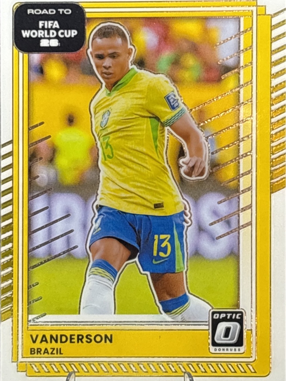 Panini Vanderson Brazil Soccer Trading Card